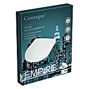 Camargue Empire Toiletzitting (Softclose, Duroplast, Wit)