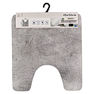 WC preproga Urban Concrete (Do x Š: 50 x 45 cm, Siva)