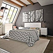 Mesita de noche Sweet (L x An x Al: 33,5 x 40 x 56 cm, Blanco Artik, Número de cajones: 3 ud.) | BAUHAUS