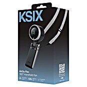 Ventilador de mano Flex 5 Negro KSIX (5,2 x 6 x 17,1 cm, Duración de la batería: 2 h - 10 h) | BAUHAUS