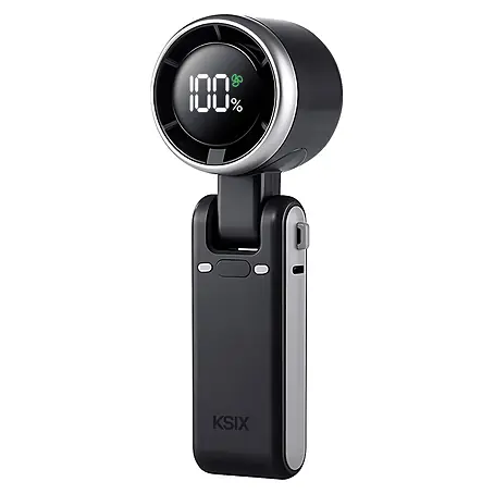 Ventilador de mano Flex 5 Negro KSIX