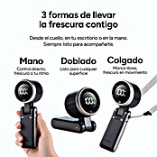 Ventilador de mano Flex 5 Negro KSIX (5,2 x 6 x 17,1 cm, Duración de la batería: 2 h - 10 h) | BAUHAUS