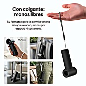 Ventilador de mano AirGo Turbo KSIX Negro (4 W, Duración de la batería: 2,8 h - 8 h) | BAUHAUS