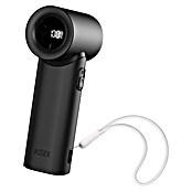 Ventilador de mano AirGo Turbo KSIX Negro (4 W, Duración de la batería: 2,8 h - 8 h) | BAUHAUS