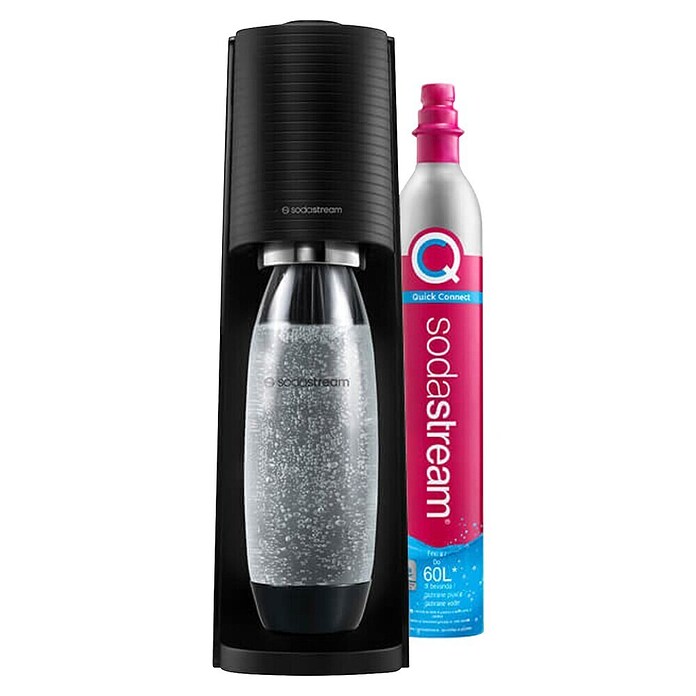 SodaStream Aparat za gaziranje vode Terra  (Črna) | 2603 - Technische Gase | BCDJ - Technische Gase | BCD - Maschinenzubehör | BC - Maschinenzubehör | B - Werkz/Masch/Maschzubeh/Auto | BAUHAUS