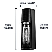 SodaStream Aparat za gaziranje vode Terra  (Črna) | 2603 - Technische Gase | BCDJ - Technische Gase | BCD - Maschinenzubehör | BC - Maschinenzubehör | B - Werkz/Masch/Maschzubeh/Auto | BAUHAUS