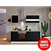 Respekta Cocina (210 cm, Negro)