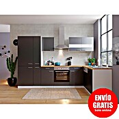 Respekta Cocina esquinera (172 x 310 cm, Gris)