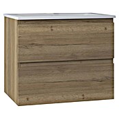 Nortiq Living Badmeubelset Brazil (Totale breedte badmeubel: 61 cm, Halifax eiken) | BAUHAUS