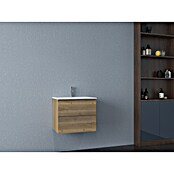 Nortiq Living Badmeubelset Brazil (Totale breedte badmeubel: 61 cm, Halifax eiken) | BAUHAUS