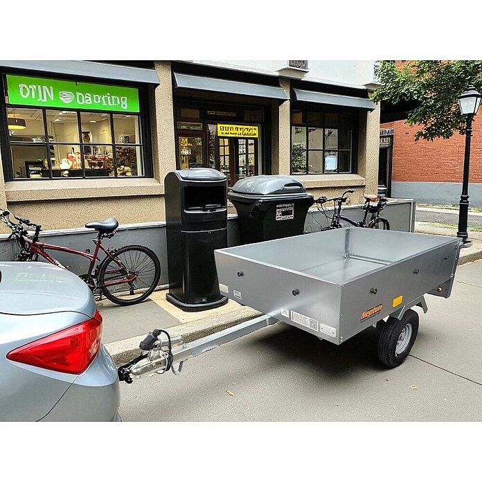 Prikolica Neptun N5-145 city  (Nosilnost: 330 kg, Enoosni, Notranje dimenzije škatle: 145 x 98 cm) | 2804 - Anhänger und Zubehör | BDDH - Transportsysteme | BDD - Autozubehör | BD - Autozubehör | B - Werkz/Masch/Maschzubeh/Auto | BAUHAUS