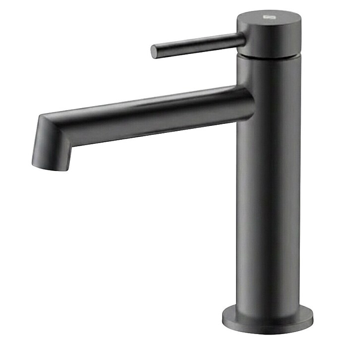 GME Grifo de lavabo Persio (Titanio, Satinado) | BAUHAUS