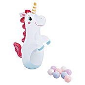 Intex Planschbecken Einhorn Spielcenter (196 x 178 x 127 cm, Vinyl, Farbe: Mehrfarbig) | BAUHAUS
