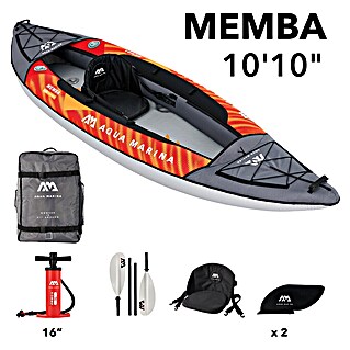 Aqua Marina Kajak Memba (D x Š: 330 x 90 cm, Prikladno za: 1 osoba, Nosiva sila: 110 kg)