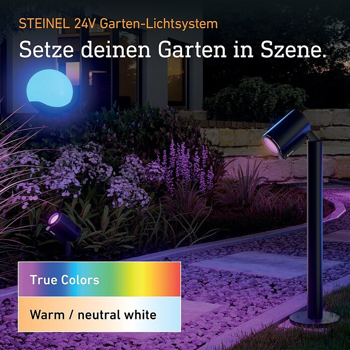 Steinel LED-Trafo 24V-Garten-Lichtsystems (Schwarz, 100 W) | BAUHAUS