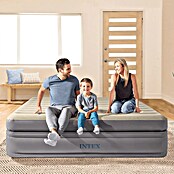 Intex Luftbett Queen Comfort (L x B x H: 203 x 152 x 51 cm, Grau, Integrierte Luftpumpe) | BAUHAUS