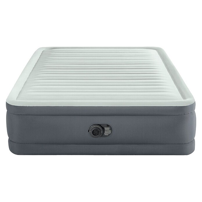 Intex Napihljiva postelja PremAire I Queen  (Do x Š x V: 203 x 152 x 46 cm, Siva/bela, Izpustni ventil) | 8335 - Strand-/Campingartikel | ICJA - Campingartikel | ICJ - Campingartikel | IC - Freizeit im Garten | I - Stadtgarten | BAUHAUS
