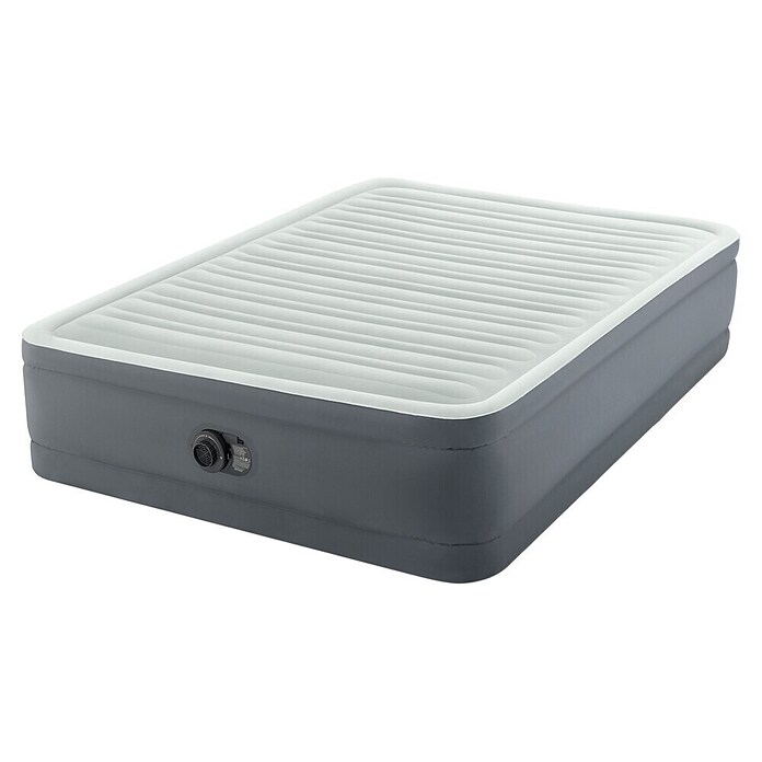 Intex Napihljiva postelja PremAire I Queen  (Do x Š x V: 203 x 152 x 46 cm, Siva/bela, Izpustni ventil) | 8335 - Strand-/Campingartikel | ICJA - Campingartikel | ICJ - Campingartikel | IC - Freizeit im Garten | I - Stadtgarten | BAUHAUS