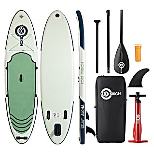 Set SUP daska s priborom Too Much Aloha (D x Š x V: 320 x 81 x 15 cm, Nosiva sila: 150 kg, Zelena)