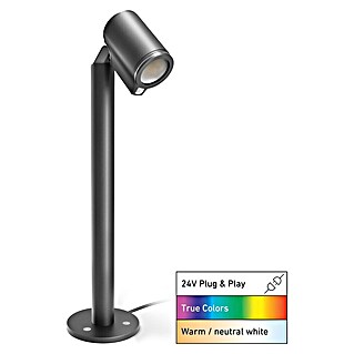 Steinel LED-Gartenstrahler Way SC 24V Garten-Lichtsystems (363 lm, 1 800 K - 4 000 K, IP65)