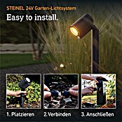 Steinel LED-Gartenstrahler Way SC 24V Garten-Lichtsystems (363 lm, 1 800 K - 4 000 K, IP65) | BAUHAUS