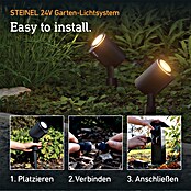 Steinel LED-Trafo 24V-Garten-Lichtsystems (Schwarz, 100 W) | BAUHAUS