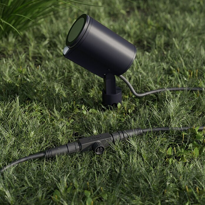 Steinel T-Verbinder 24V-Garten-Lichtsystem (Schwarz) | BAUHAUS