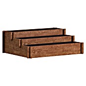 Dobar Pflanzkasten Hochbeet (110 x 88 x 36 cm, Nutzfläche: 0,97 m², Kiefer, Bernstein)