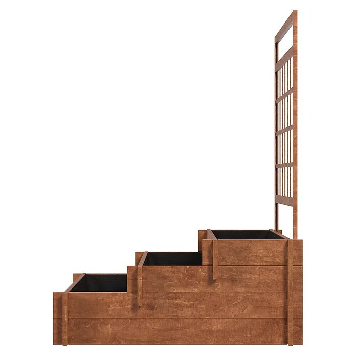 Dobar Pflanzkasten Peru (110 x 88 x 115 cm, Braun, Kiefer)