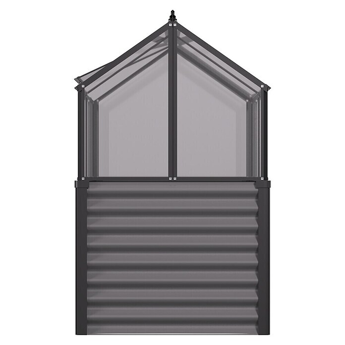 Vitavia Hochbeet Paris (121,7 x 83,1 x 135,1 cm, Schwarz, Sicherheitsglas) | BAUHAUS