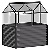 Vitavia Hochbeet Paris (121,7 x 83,1 x 135,1 cm, Schwarz, Sicherheitsglas) | BAUHAUS