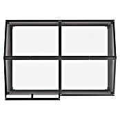 Vitavia Hochbeet Paris (121,7 x 83,1 x 135,1 cm, Schwarz, Sicherheitsglas) | BAUHAUS