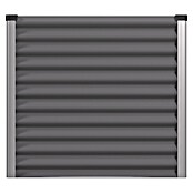 Vitavia Hochbeet Meta 858 (187,7 x 96,2 x 85,8 cm, Zincalume®, Granit/Silber) | BAUHAUS