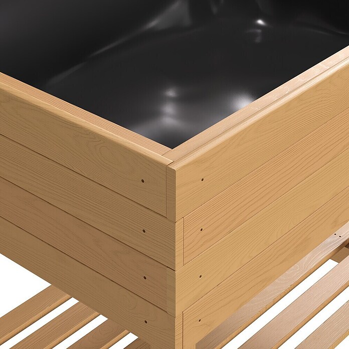 Dobar Hochbeet (80 x 58 x 80 cm, Nutzfläche: 0,48 m², Kiefer)