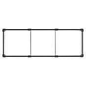 Vitavia Hochbeet Meta In&Out 401 (185 x 65 x 40 cm, Zincalume®, Granit/Silber) | BAUHAUS