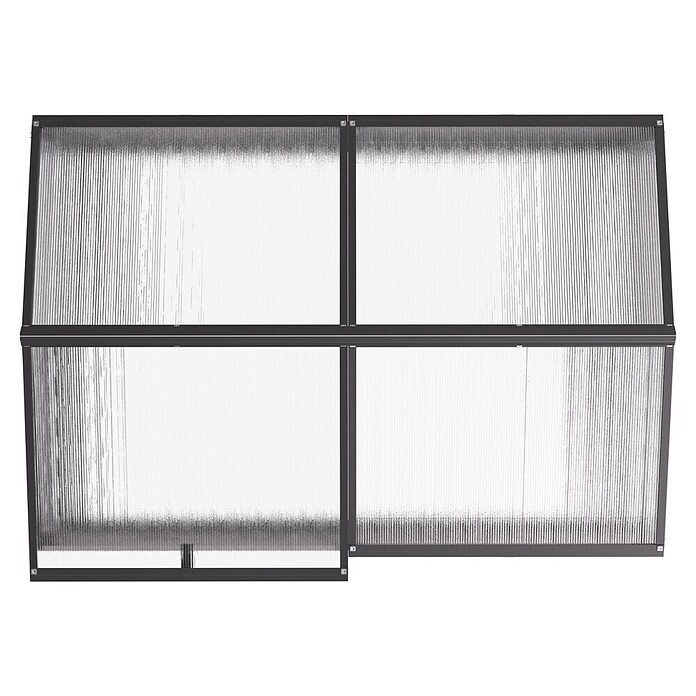 Vitavia Hochbeet Paris (121,7 x 83,1 x 135,1 cm, Schwarz, Polycarbonat) | BAUHAUS