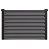 Vitavia Hochbeet Meta 630 (187,7 x 96,2 x 63 cm, Zincalume®, Granit/Schwarz) | BAUHAUS