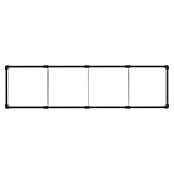 Vitavia Hochbeet Meta In&Out 401 (245 x 65 x 40 cm, Zincalume®, Granit/Silber) | BAUHAUS