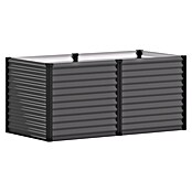 Vitavia Hochbeet Meta 858 (187,7 x 96,2 x 85,8 cm, Zincalume®, Granit/Schwarz) | BAUHAUS
