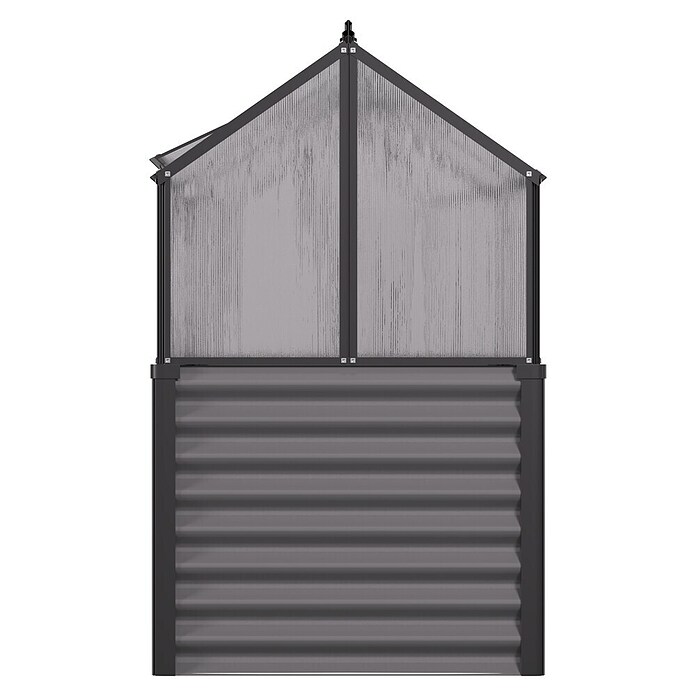 Vitavia Hochbeet Paris (121,7 x 83,1 x 135,1 cm, Schwarz, Polycarbonat) | BAUHAUS