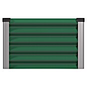 Vitavia Hochbeet Meta In & Out 401 (185 x 65 x 40 cm, Zincalume®, Seegras/Alu) | BAUHAUS