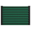 Vitavia Hochbeet Meta 630 (187,7 x 96,2 x 63 cm, Zincalume®, Seegras/Schwarz) | BAUHAUS