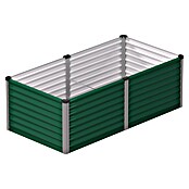 Vitavia Hochbeet Meta 630 (187,7 x 96,2 x 63 cm, Zincalume®, Seegras/Alu) | BAUHAUS