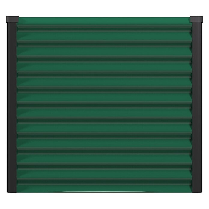 Vitavia Hochbeet Meta 858 (187,7 x 96,2 x 85,8 cm, Zincalume®, Seegras/Schwarz) | BAUHAUS