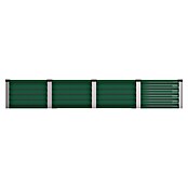 Vitavia Hochbeet Meta In & Out 401 (245 x 65 x 40 cm, Zincalume®, Seegras/Alu) | BAUHAUS