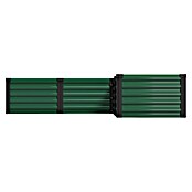 Vitavia Hochbeet Meta In & Out 401 (185 x 185 x 40 cm, Zincalume®, Seegras/Schwarz) | BAUHAUS