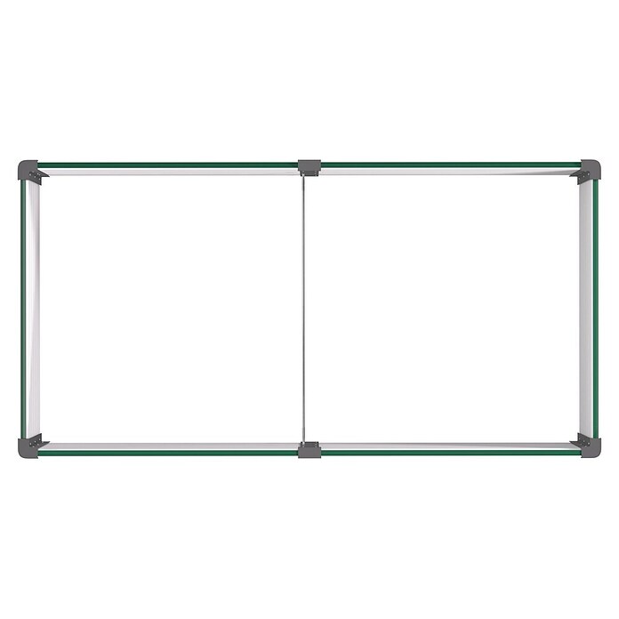 Vitavia Hochbeet Meta 630 (187,7 x 96,2 x 63 cm, Zincalume®, Seegras/Schwarz) | BAUHAUS