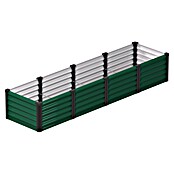 Vitavia Hochbeet Meta In & Out 401 (245 x 65 x 40 cm, Zincalume®, Seegras/Schwarz) | BAUHAUS