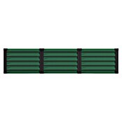 Vitavia Hochbeet Meta In & Out 401 (185 x 185 x 40 cm, Zincalume®, Seegras/Schwarz) | BAUHAUS