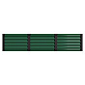 Vitavia Hochbeet Meta In & Out 401 (185 x 65 x 40 cm, Zincalume®, Seegras/Schwarz) | BAUHAUS